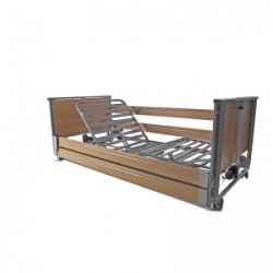 Harvest Woburn Community Low Profiling Bed with Wooden Side Rails